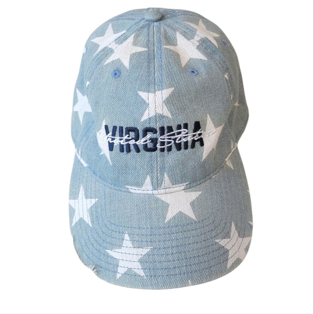 The Game Virginia United States Star Denim Hat Womens OS